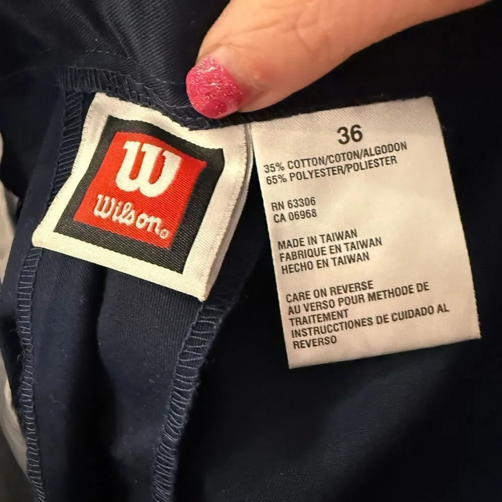 Wilson size 36 Navy Blue Shorts